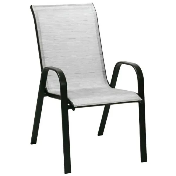 Set mobilă terasă GardenLine TIH3514 Metal/ Sticlă/ Stofă/ Gray photo 2