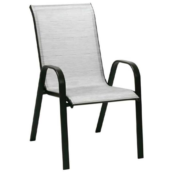 Set mobilă terasă GardenLine TIH3514 Metal/ Sticlă/ Stofă/ Gray photo 2