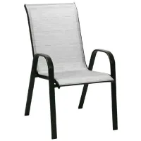 Set mobilă terasă GardenLine TIH3514 Metal/ Sticlă/ Stofă/ Gray photo 2