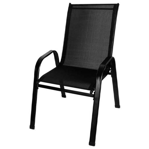 Set mobilă terasă GardenLine TIH3514 Metal/ Sticlă/ Stofă/ Gray photo 5