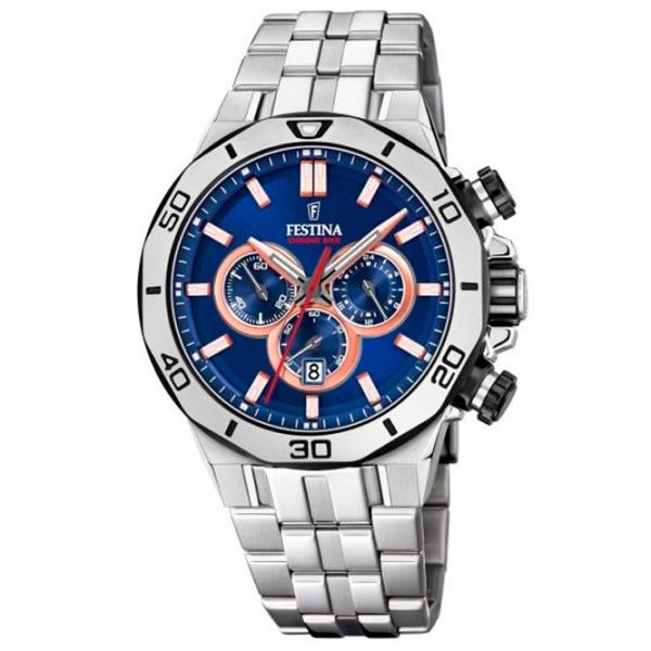 Ceas de mână pentru bărbați Festina F20448/ 1 Cuarț/ 44 mm photo 1 Ceas de mână pentru bărbați Festina F20448/ 1 Cuarț/ 44 mm photo 1