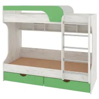 Pat pentru copii Pehotin Iuga 80 x 190 cm/ PAL/ Gray