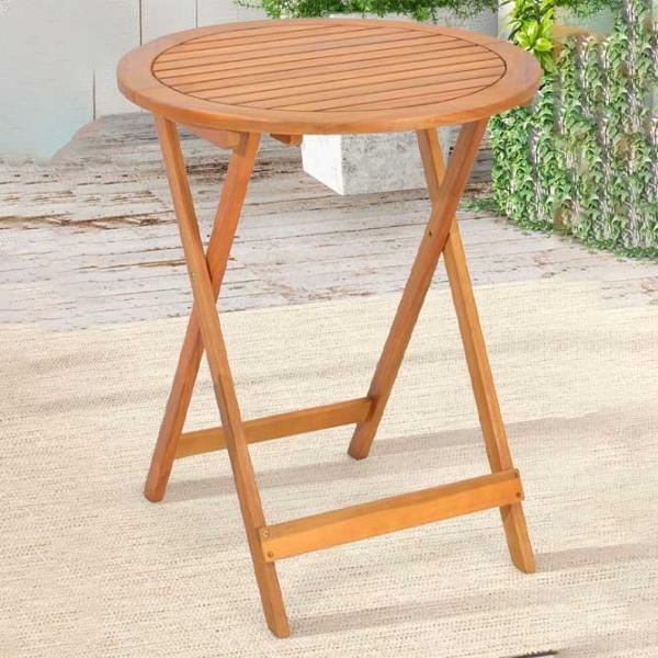 Set mobilă terasă Costway HW71590 Masiv/ Lemn/ Lemn/ Beige photo 5