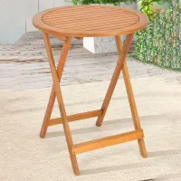 Set mobilă terasă Costway HW71590 Masiv/ Lemn/ Lemn/ Beige photo 5
