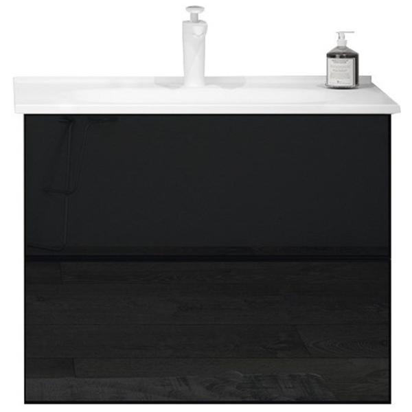 Наборы мебели для ванной комнаты Orka Lucca 80 МДФ/ Black photo 1
