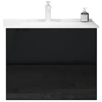 Seturi mobilă de baie Orka Lucca 80 MDF/ Black