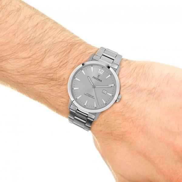 Ceas de mână pentru bărbați Festina F20435/ 2 Cuarț/ 40 mm photo 5
