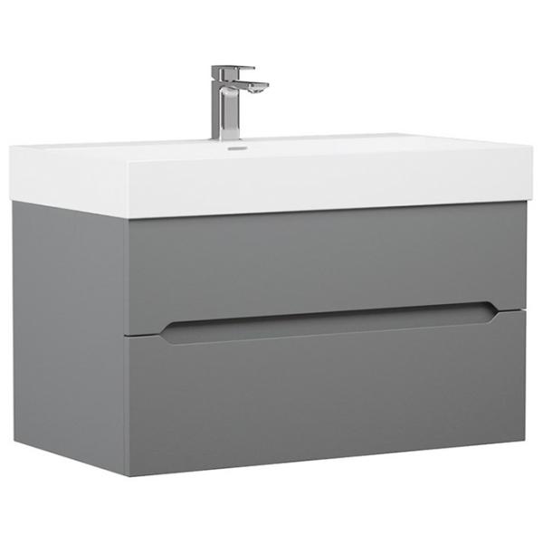 Seturi mobilă de baie Orka Malta 100 MDF/ Gray photo 1