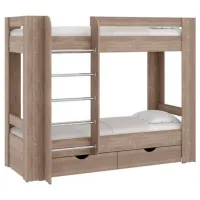 Pat pentru copii Pehotin Duet-3 70 x 190 cm/ PAL/ Truffle