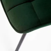 Scaun de bucătărie AG K332 Velur/ Dark Green Black photo 5