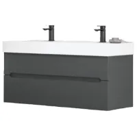 Наборы мебели для ванной комнаты Orka Malta 120 МДФ/ Antracit