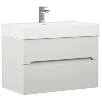 Наборы мебели для ванной комнаты Orka Luna 80 МДФ/ Серый