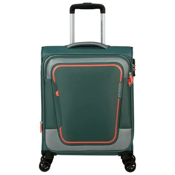 Valiză American Tourister Pulsonic Spinner Expandable 40l/ Dark Green photo 2 Valiză American Tourister Pulsonic Spinner Expandable 40l/ Dark Green photo 2