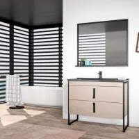 Seturi mobilă de baie Orka Modena 100 MDF/ Black photo 2