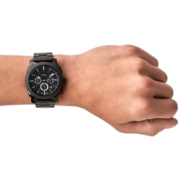 Ceas de mână pentru bărbați FOSSIL Machine Chronograph Cuarț/ 45 mm photo 4 Ceas de mână pentru bărbați FOSSIL Machine Chronograph Cuarț/ 45 mm photo 4