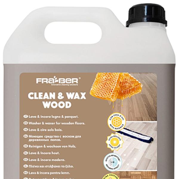 Soluție Fra-Ber CLEAN&WAX WOOD 700343 lichid / pentru împrospătare photo 2 Soluție Fra-Ber CLEAN&WAX WOOD 700343 lichid / pentru împrospătare photo 2