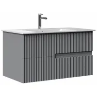 Наборы мебели для ванной комнаты Orka Moonlight 70 МДФ/ Серый