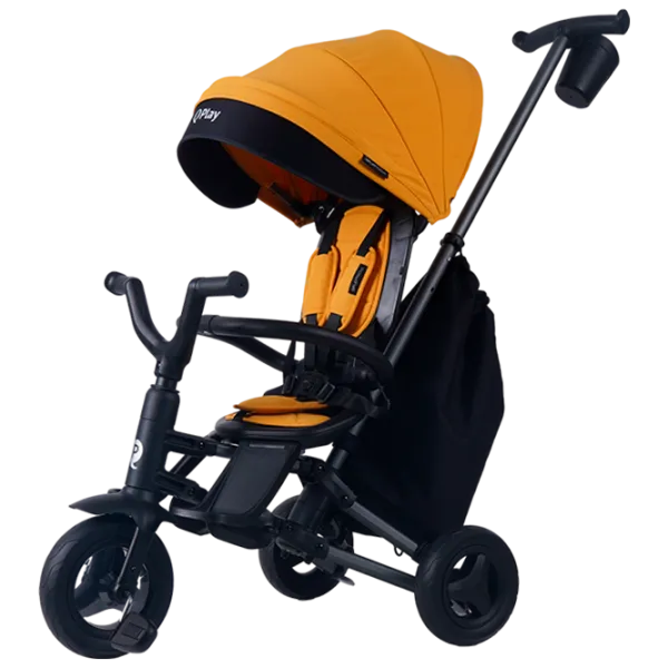 Triciclu Qplay Nova Plus 25 kg/ Yellow photo 1
