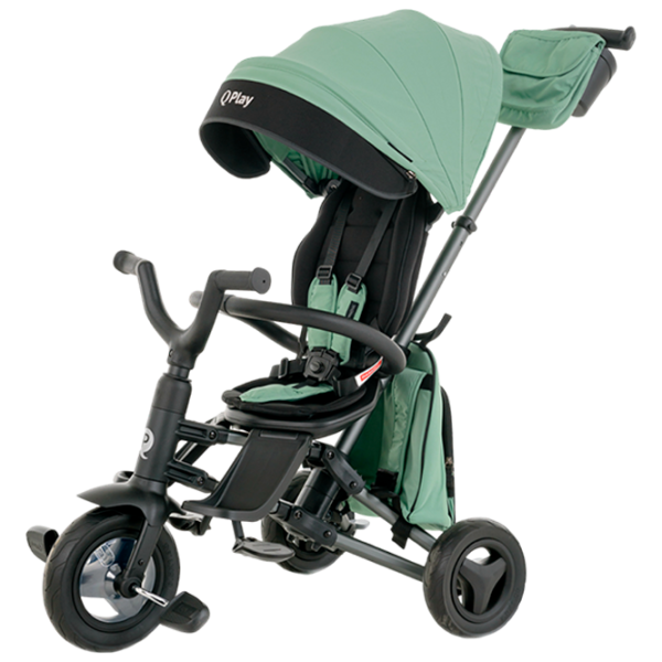Triciclu Qplay Nova Plus 25 kg/ Green photo 1