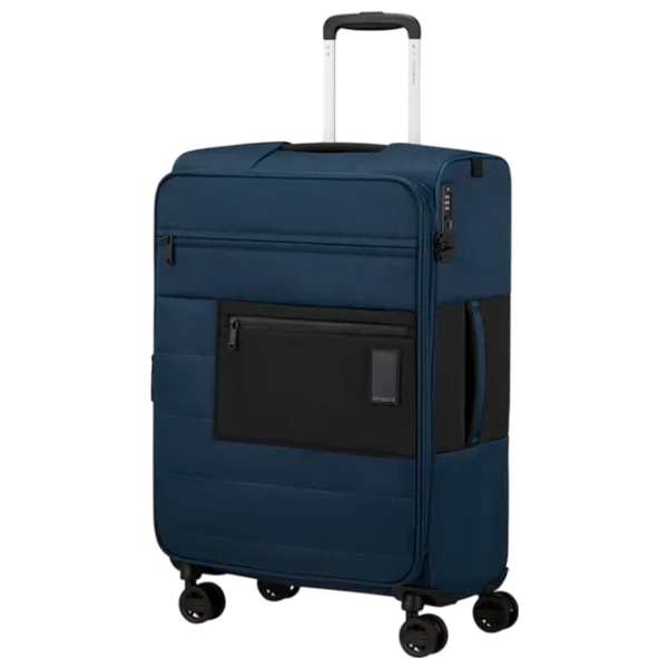 Valiză Samsonite Vaycay Spinner expandable 68l/ Dark Blue photo 1 Valiză Samsonite Vaycay Spinner expandable 68l/ Dark Blue photo 1