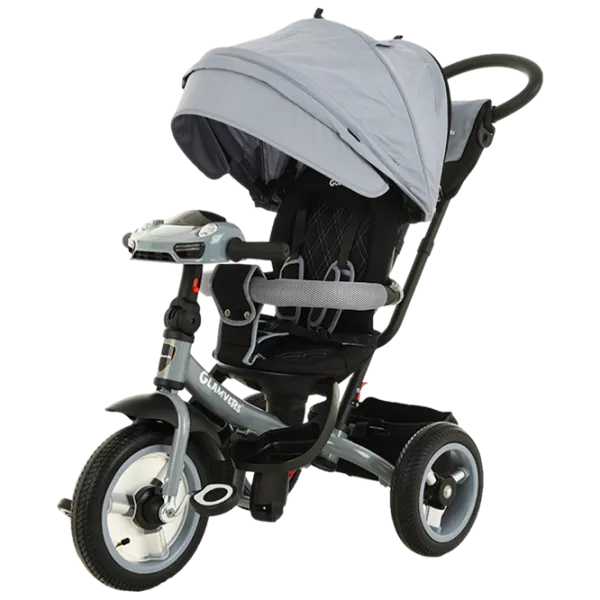 Triciclu Glamvers Record 25 kg/ Gray photo 1