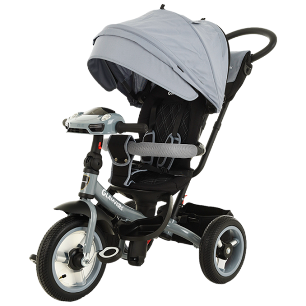 Triciclu Glamvers Record 25 kg/ Gray photo 1
