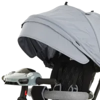 Triciclu Glamvers Record 25 kg/ Gray photo 4