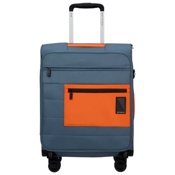 Valiză Samsonite Vaycay Spinner expandable 42l/ Orange Grey photo 1