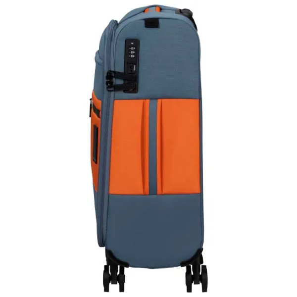 Valiză Samsonite Vaycay Spinner expandable 42l/ Orange Grey photo 5