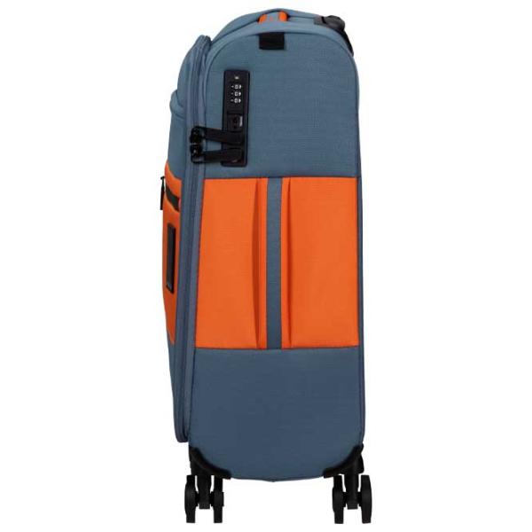 Valiză Samsonite Vaycay Spinner expandable 42l/ Orange Grey photo 5