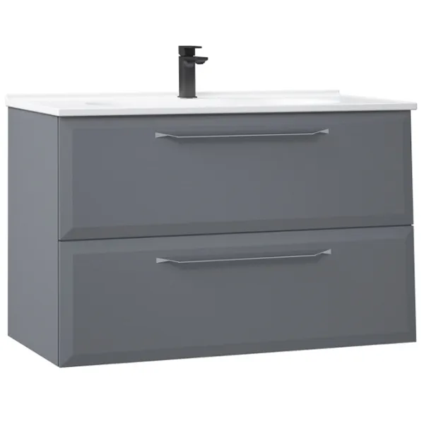 Seturi mobilă de baie Orka Nuvola 100 MDF/ Gray photo 1 Seturi mobilă de baie Orka Nuvola 100 MDF/ Gray photo 1