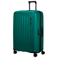 Чемодан Samsonite Nuon Spinner Expandable 100л/ Matt Nautical Зеленый