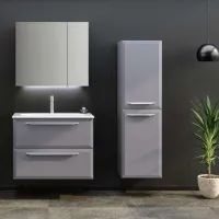 Seturi mobilă de baie Orka Nuvola 65 MDF/ Gray photo 2