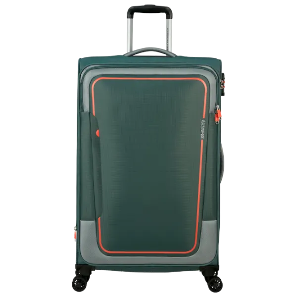 Чемодан American Tourister Pulsonic Spinner Expandable 113л/ Sunset Зеленый photo 1 Чемодан American Tourister Pulsonic Spinner Expandable 113л/ Sunset Зеленый photo 1