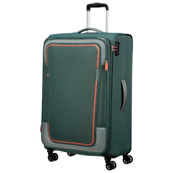 Чемодан American Tourister Pulsonic Spinner Expandable 113л/ Sunset Зеленый photo 3 Чемодан American Tourister Pulsonic Spinner Expandable 113л/ Sunset Зеленый photo 3