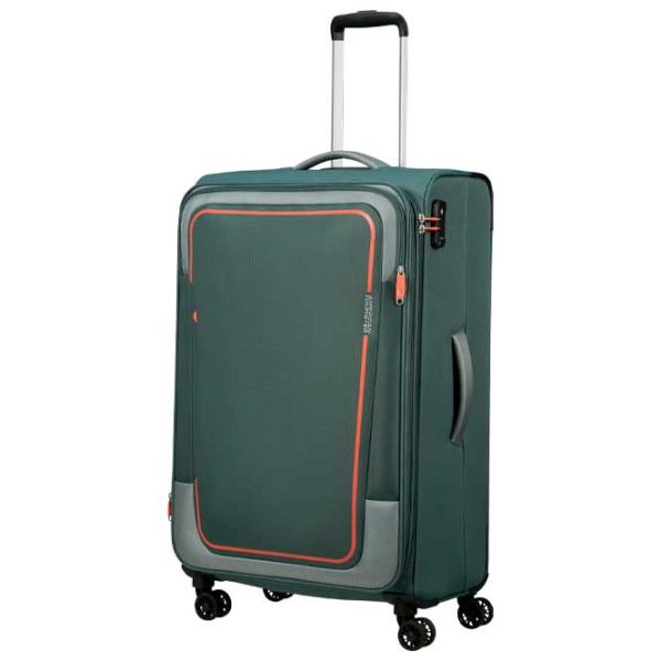 Чемодан American Tourister Pulsonic Spinner Expandable 113л/ Sunset Зеленый photo 6 Чемодан American Tourister Pulsonic Spinner Expandable 113л/ Sunset Зеленый photo 6