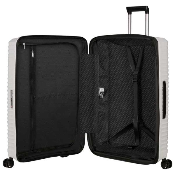 Чемодан Samsonite Upscape Spinner Expandable 114 л/ White photo 5 Чемодан Samsonite Upscape Spinner Expandable 114 л/ White photo 5