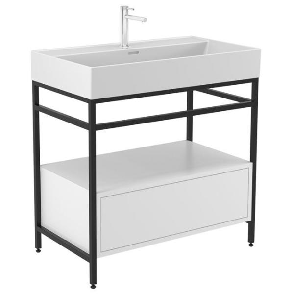 Seturi mobilă de baie Orka Vegas 60 MDF/ Black photo 1