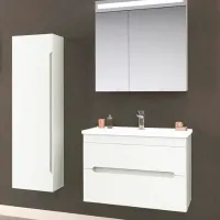 Seturi mobilă de baie Orka Varna 80 MDF/ White photo 2