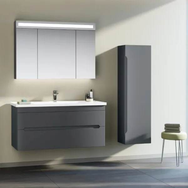 Seturi mobilă de baie Orka Varna 120 MDF/ Antracit photo 2