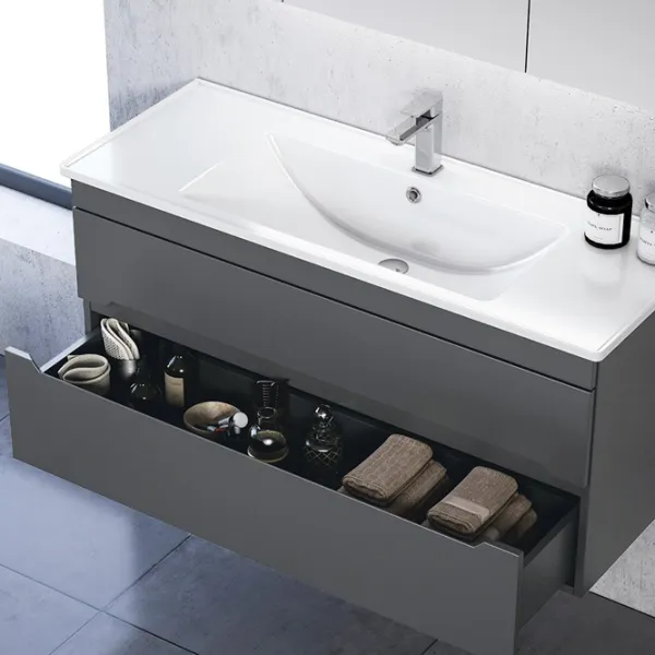 Seturi mobilă de baie Orka Varna 120 MDF/ Antracit photo 3