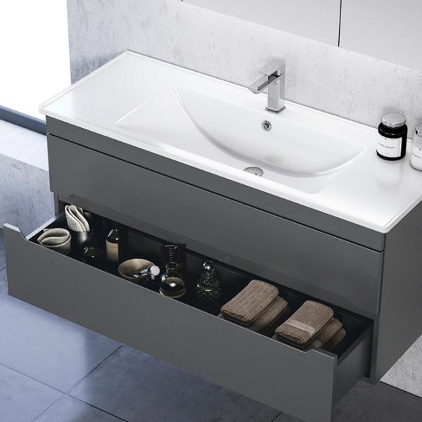Seturi mobilă de baie Orka Varna 120 MDF/ Antracit photo 3