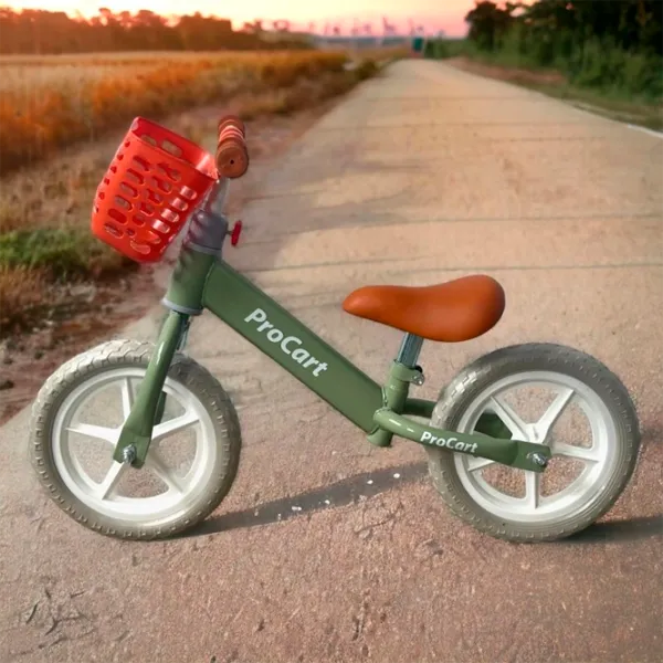 Bicicletă fără pedale Procart SH-N956 12" 12" Oțel/ Green photo 2