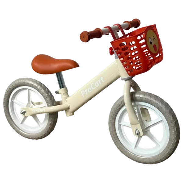 Bicicletă fără pedale Procart SH-N956 12" 12" Oțel/ Cream photo 1