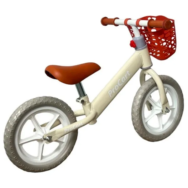 Bicicletă fără pedale Procart SH-N956 12" 12" Oțel/ Cream photo 6