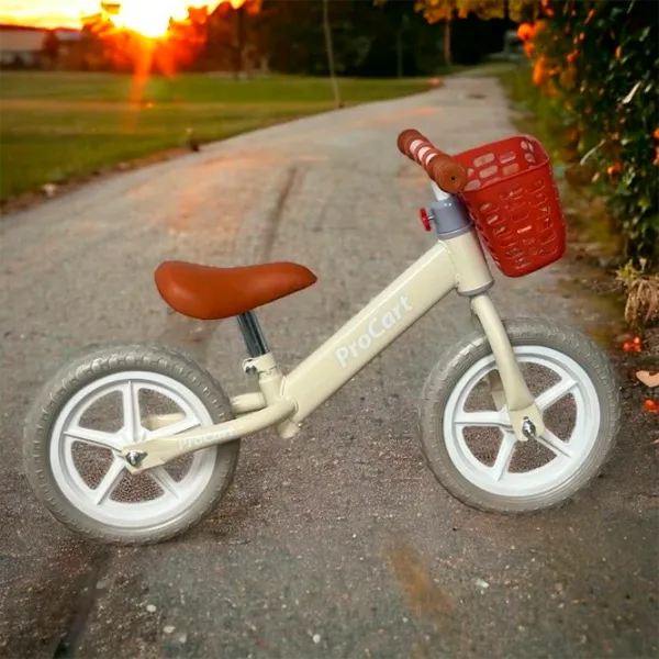 Bicicletă fără pedale Procart SH-N956 12" 12" Oțel/ Cream photo 7
