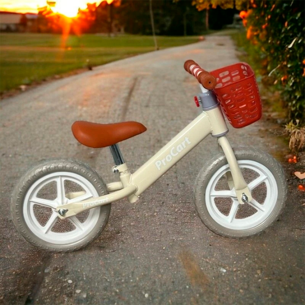 Bicicletă fără pedale Procart SH-N956 12" 12" Oțel/ Cream photo 7