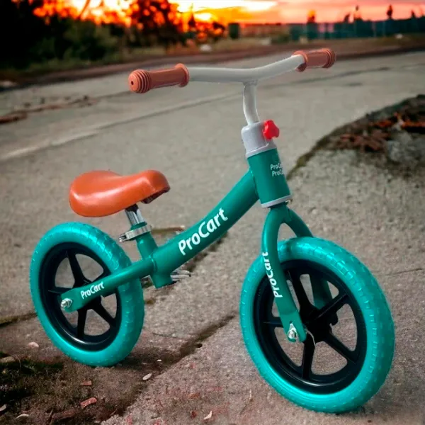 Bicicletă fără pedale Procart 361A 12" 12" Oțel/ Turquoise photo 7