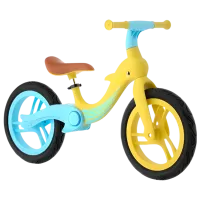 Беговел 4Play Dolphin 12" 12" Металл/ Желтый