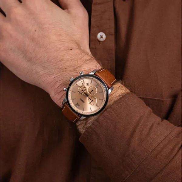 Наручные часы для мужчин FOSSIL Neutra Chronograph Кварцевый/ 44 мм photo 4 Наручные часы для мужчин FOSSIL Neutra Chronograph Кварцевый/ 44 мм photo 4